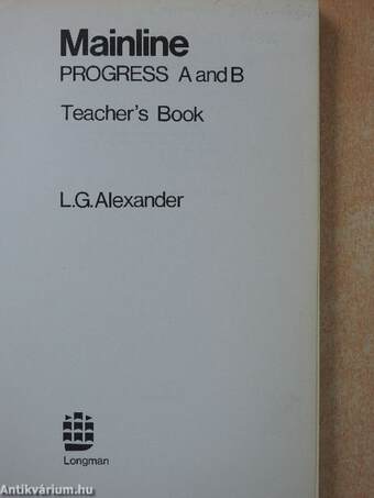 Mainline Progress A and B - Teacher's Book