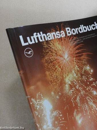 Lufthansa Bordbuch/Logbook