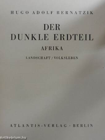 Der Dunkle Erdteil - Afrika 