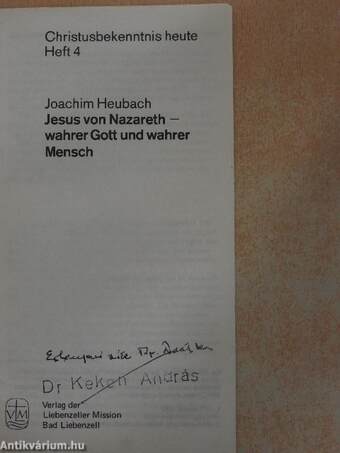 Jesus von Nazareth - wahrer Gott und wahrer Mensch