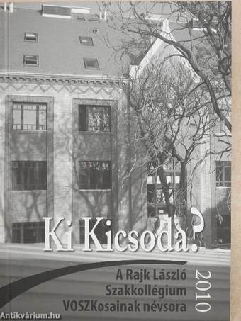 Ki Kicsoda? 2010