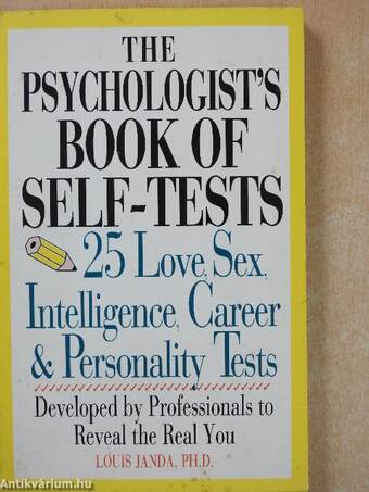 The Psychologist's Book of Self-Tests