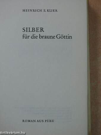 Silber für die braune Göttin