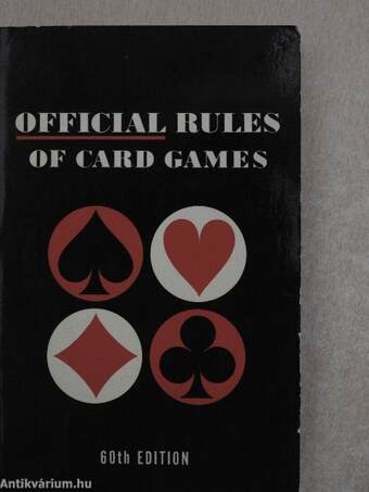 Official Rules of Card Games