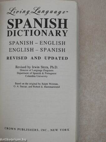 Spanish Dictionary