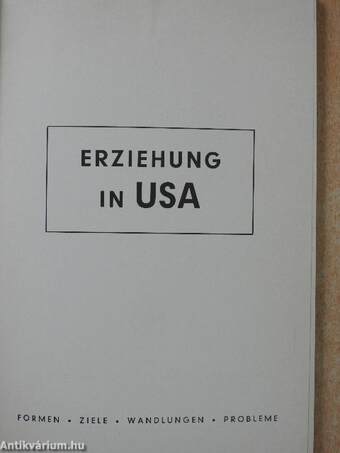 Erziehung in USA