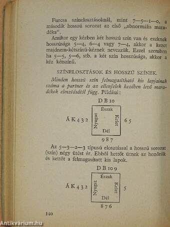 A kontrakt bridzs kék könyve