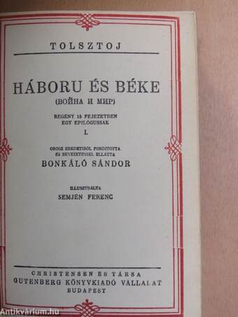 Háboru és béke I-XI.