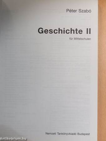 Geschichte II.