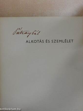 Alkotás és szemlélet