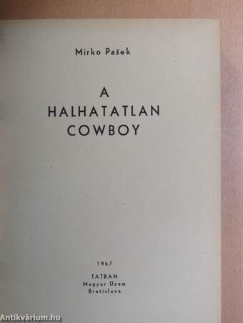 A halhatatlan cowboy