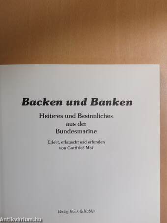 Backen und Banken