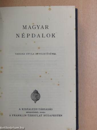 Magyar népdalok