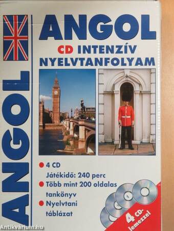 Angol CD intenzív nyelvtanfolyam - 3 CD-vel