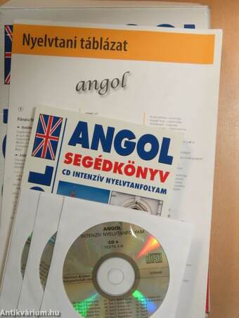 Angol CD intenzív nyelvtanfolyam - 3 CD-vel