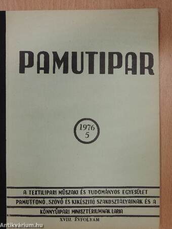 Pamutipar 1976/5.