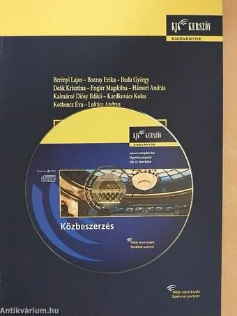 Közbeszerzés - CD-vel