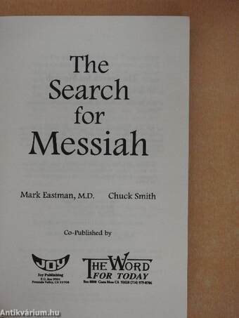 The Search for Messiah