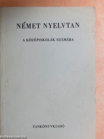 Német nyelvtan