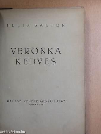 Veronka kedves