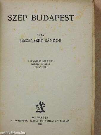 Szép Budapest