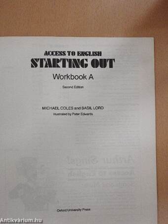 Starting Out - Workbook A