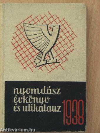 Nyomdász évkönyv és utikalauz 1938