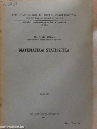 Matematikai statisztika