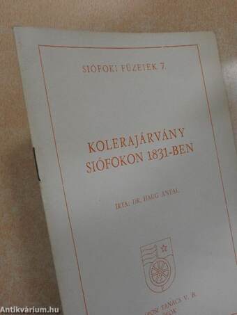 Kolerajárvány Siófokon 1831-ben