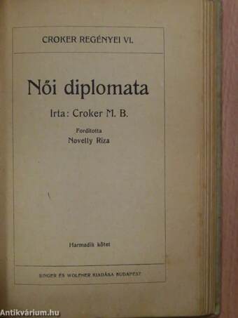 Női diplomata I-III.