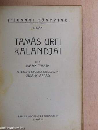 Tamás urfi kalandjai