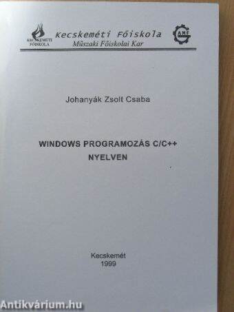 Windows programozás C/C++ nyelven