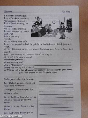 English Workbook 3.