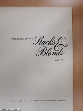 Wall street guide to Stacks & Blonds