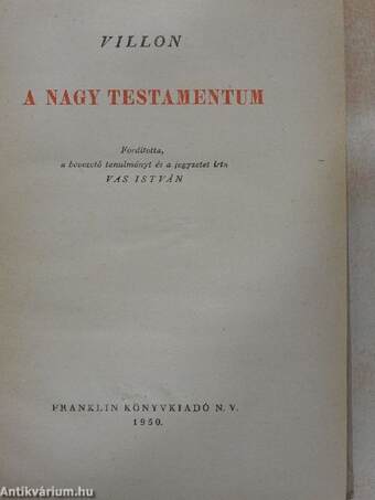 A Nagy Testamentum