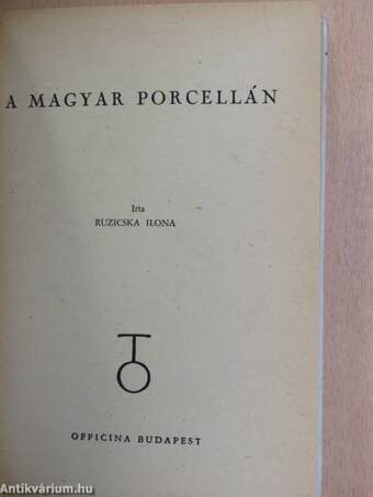 A magyar porcellán