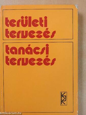 Területi tervezés, tanácsi tervezés