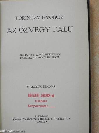 Az özvegy falu