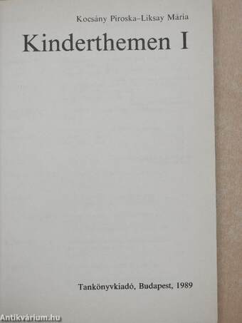 Kinderthemen 1. (töredék)