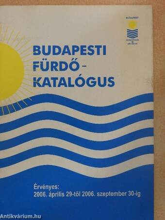 Budapesti fürdőkatalógus