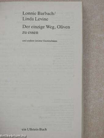 Der einzige Weg, Oliven zu essen