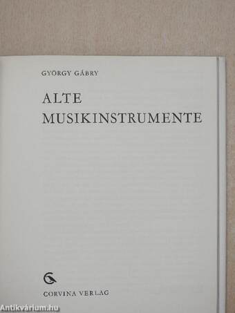 Alte Musikinstrumente