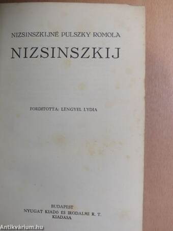 Nizsinszkij