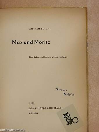 Max und Moritz