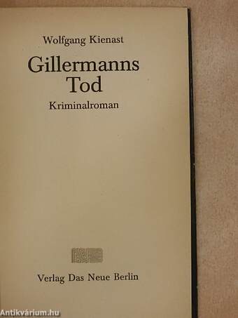 Gillermanns Tod