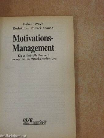 Motivations-Management