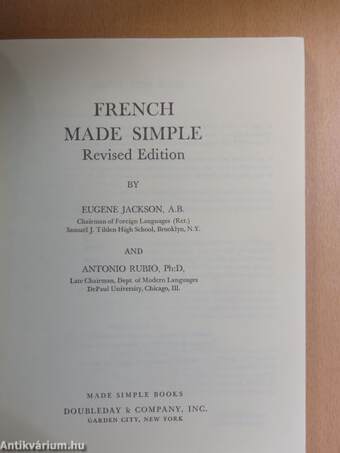 French - Made Simple