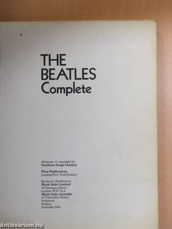 The Beatles Complete