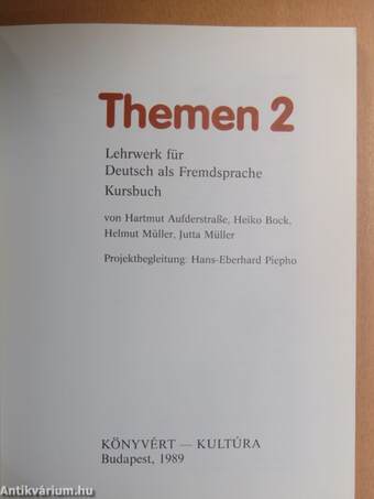 Themen 2 - Kursbuch