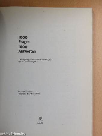 1000 Fragen 1000 Antworten